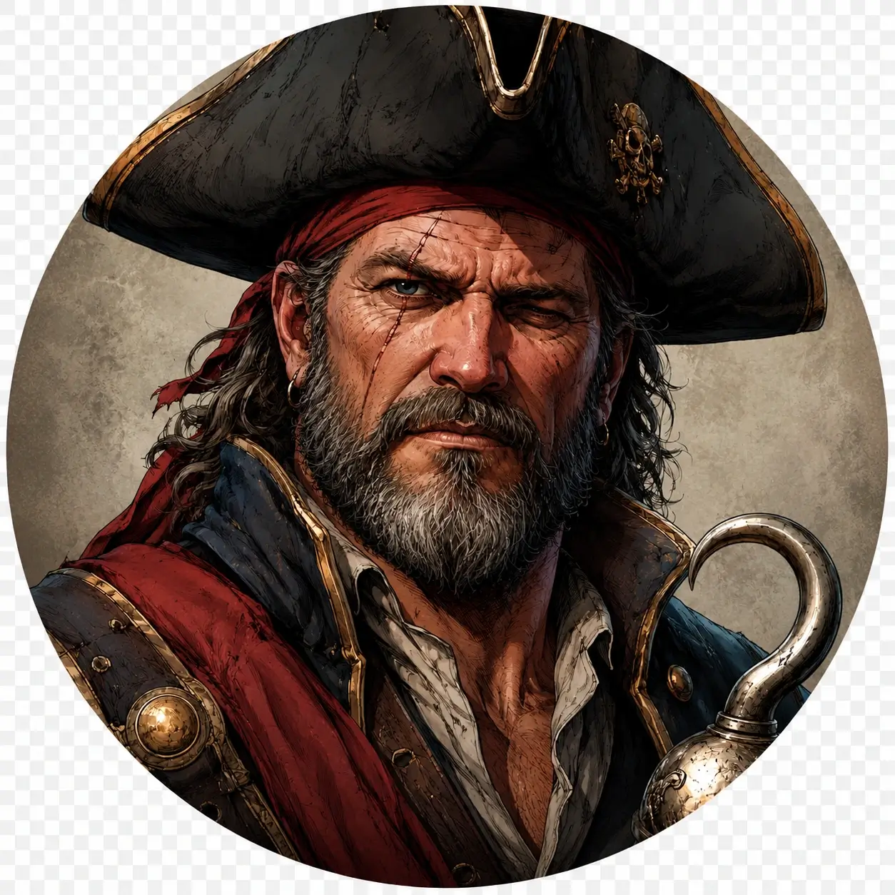 Barnacle Bill portrait